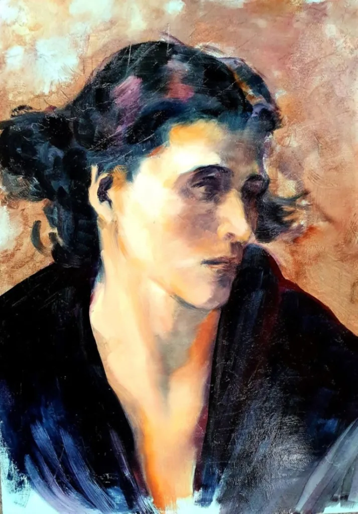 Study after Sargent – Female Head