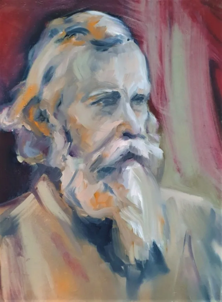 Study of a Sculpted Head